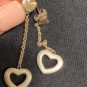 Tiffany Open Heart Earrings
